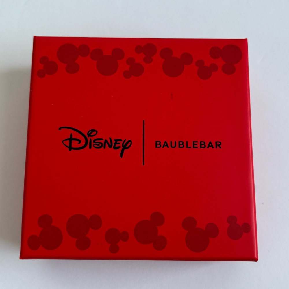 BaubleBar Disney Mickey Mouse Holiday Drinks Earring Set NIB New In Box - Picture 4 of 11